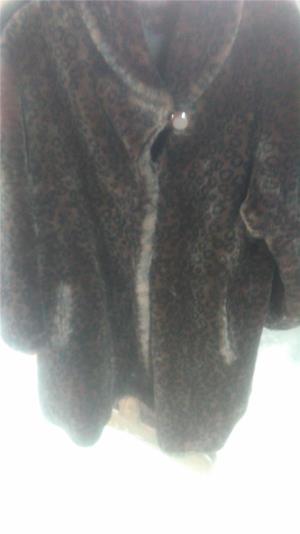 Haine din blana ecologica pentru dama - imagine 2