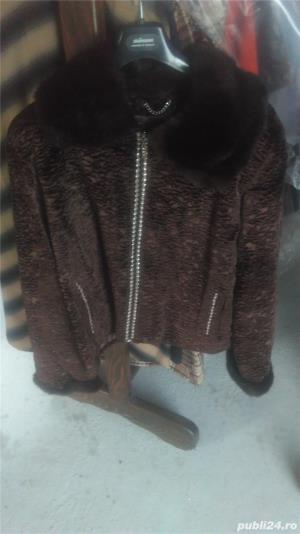 Haine din blana ecologica pentru dama - imagine 4