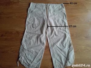 Pantaloni dama 3 4 crem - XXL - imagine 2