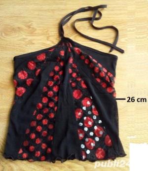Top rosu-negru - M