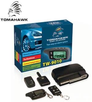 Alarma tomahawk cu pornire motor -montaj inclus