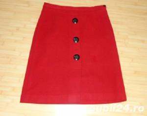 fusta din stofa groasa 42
