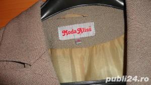 costum de dama ,Moda Aliss sacou si pantalon marimea 46 - imagine 4