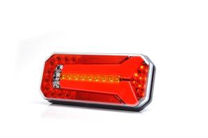 Lampa auto Led 12 V / 24 V cu semnalizare dinamica marca Was Polonia model nou !!! - imagine 2