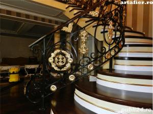 Balustrade din fier forjat