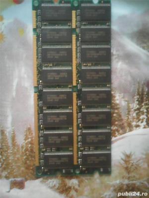 Kit Vintage memorie SD Ram 256 Mb (4 buc x 64 Mb) 84 pini PC 100 L02 - imagine 5