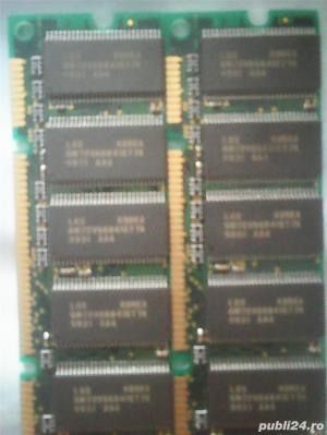 Kit Vintage memorie SD Ram 256 Mb (4 buc x 64 Mb) 84 pini PC 100 L02 - imagine 3