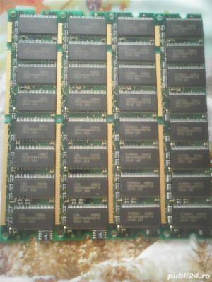 Kit Vintage memorie SD Ram 256 Mb (4 buc x 64 Mb) 84 pini PC 100 L02 - imagine 2