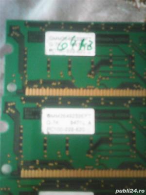 Kit Vintage memorie SD Ram 256 Mb (4 buc x 64 Mb) 84 pini PC 100 L02 - imagine 8