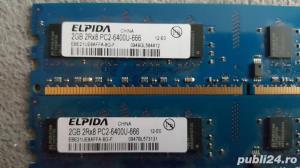 Kit Memorie PC 4 GB DDR2 (2 Buc. x 2 GB) 800mhz, PC2-6400 Testate L27 - imagine 3