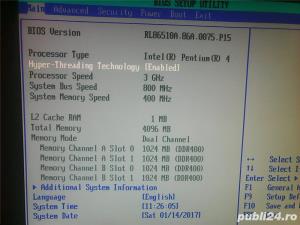 Sistem PC 4 cpu 3,0 Ghz, 4 Gb Ram, hdd 100 Gb, DVD-RW+Monitor L48 - imagine 5