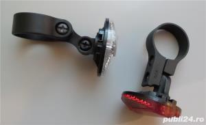 Stopuri Catye(alb si rosu) rotunde pentru bicicleta - imagine 3