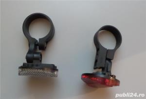 Stopuri Catye(alb si rosu) rotunde pentru bicicleta - imagine 2