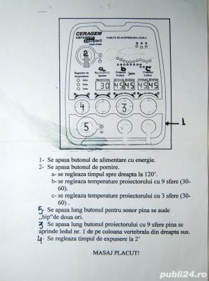 Aparat personal de termomasaj Ceragem Compact - imagine 8