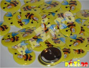 Insigne personalizate ambutisate, insigne ieftine - imagine 2