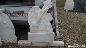 Monumente funerare/ cruci marmura din stoc.Livrare rapida!De la 850 lei! - imagine 3