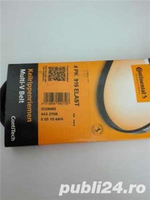 Curea transmisie cu caneluri Contitech 4 PK 916 ( 893 ) Elast - imagine 2