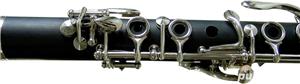 Clarinet Karl Glaser Eb Mi bemol NOU sistem boehm studiu copii ebonita - imagine 3