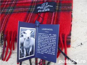 Fular Ballantrae Edinburgh Stewart Royal 100% Lana - Anglia - imagine 2