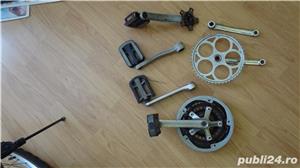 motor electric bicicleta/tricicleta folosit model MY68 24v 2500rtm 100w, diverse piese bicicleta - imagine 4