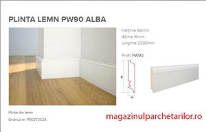 Plinte lemn vopsite alb - imagine 5