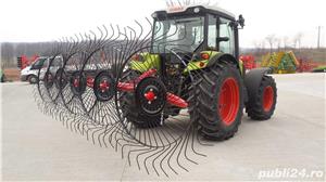  Grebla de adunat fan cu 5 rotoare