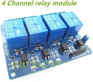 modul cu1, 2,  4 sau 8 relee SRD05V VCC 10A pt. Arduino Raspberry PI sau automatizari - imagine 1