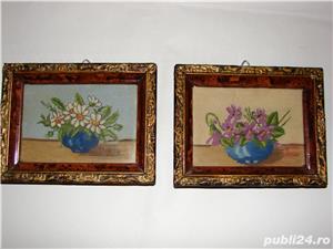 Tablouri goblen cusute marunt