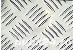 Tabla aluminiu striata model Quintett 3x1250x2500mm