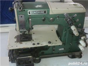 Masina de cusut industrial, ornamental cu 4 ace Sunshine - imagine 2