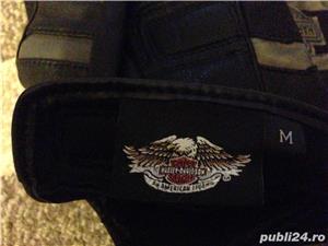 manusi moto  piele harley davidson - imagine 2