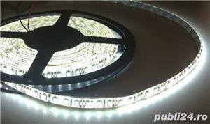 Banda LED RGB Cu Telecomanda Tip 3528 5 m cu Dublu Adeziv - imagine 3