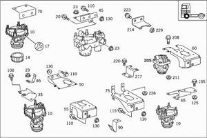 Supapa releu abs camion - imagine 4