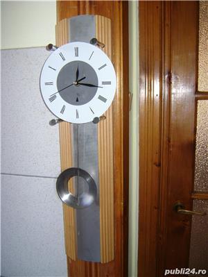 Ceas cu pendula de perete modern electronic - imagine 4