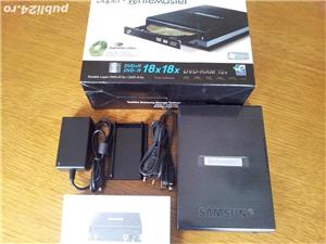 CD ( - ) R/ RW, DVD , writer - reader, extern, Samsung SE-S184 pe USB - aproape nou