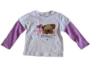 Tricou babygap cu maneca lunga pentru fete 18 luni - 5 ani 