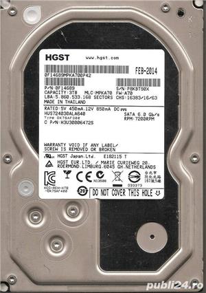 Hard Disk hdd 3TB Hitachi HGST Ultrastar 7K4000 Server Workstation PC DVR NAS 3 TB Sata III