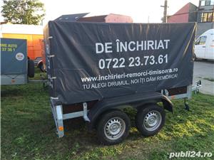 Inchiriez remorca auto 750kg /cu doua punti 100 ron/zi - imagine 5