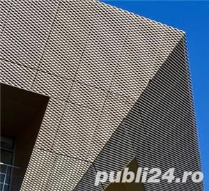 Tabla expandata de aluminiu, alama, cupru, inox, otel, zinc - imagine 5