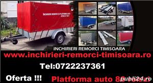 Inchiriez remorci si platforme auto la cel mai mic pret din romania !!!