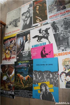 vand lot de 100 bucati afise de cinema originale vintage 25 lei/buc