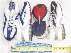 Adidasi Nike panza alb cu bleu nr 36 37, 38, 39   - imagine 5