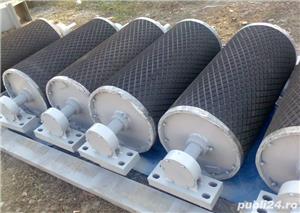 Tambure pentru transportoare cu banda de cauciuc