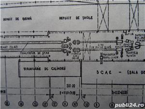 Desenul de ansamblu a unui laminor de sarma la scara :1:1000 - imagine 7