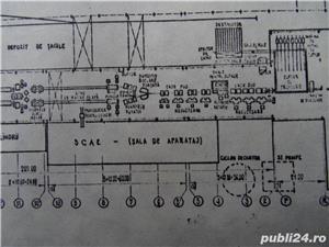 Desenul de ansamblu a unui laminor de sarma la scara :1:1000 - imagine 2