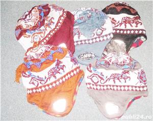 Caciuli fesuri  adulti, copii gri bej maro visinii, blumarin, negre. Pret 4 lei  3 buc 10 - imagine 3