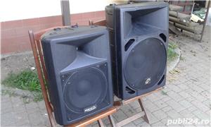 boxa activa 500w cu intrare auxiliar laptop, mobil, cd,ipod, etc ideal pentru sonorizari evenimente - imagine 3