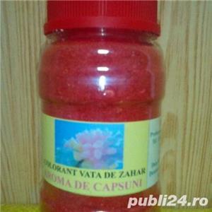 Colorant Rosu pentru Vata de zahar cu aroma de Capsuni. - imagine 2