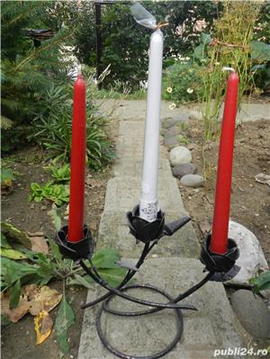 Accesorii/Sfesnice pentru amenajări interioare, făcute de mână - imagine 6