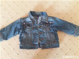 Geaca jens blug Zara, 3-6 luni